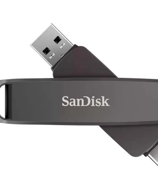 Sandisk Extreme PRO Dual 512GB USB 2.0 Stick με σύνδεση USB-C & USB-A Μαύρο