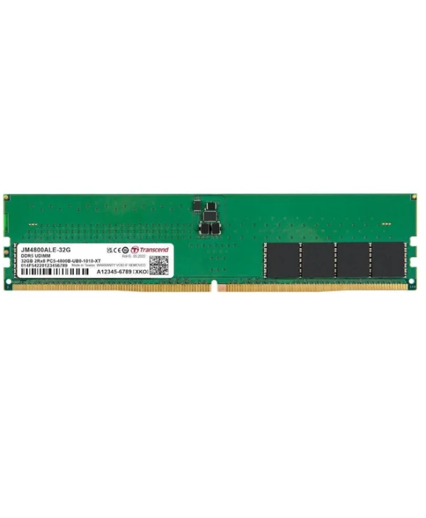 Transcend DDR5 με Module 1x32GB και Ταχύτητα 4800 για Desktop