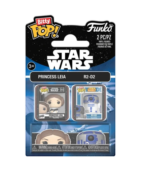 Funko Bitty Pop! Movies: Disney - Leia & R2D2 2τμχ