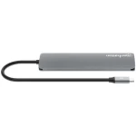 Manhattan USB-C Docking Station με HDMI 4K PD Ethernet Γκρι (190442) 190442 - Image 7