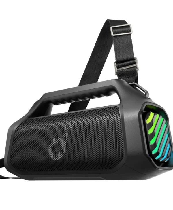 Soundcore by Anker Boom 2 Pro Αδιάβροχο Ηχείο Bluetooth 140W με Διάρκεια Μπαταρίας έως 20 ώρες Μαύρο