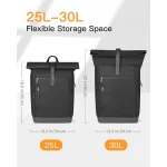 Inateck Τσάντα Πλάτης για Laptop 17" σε Μαύρο χρώμα BP01003_BLACK BP01003_BLACK - Image 3