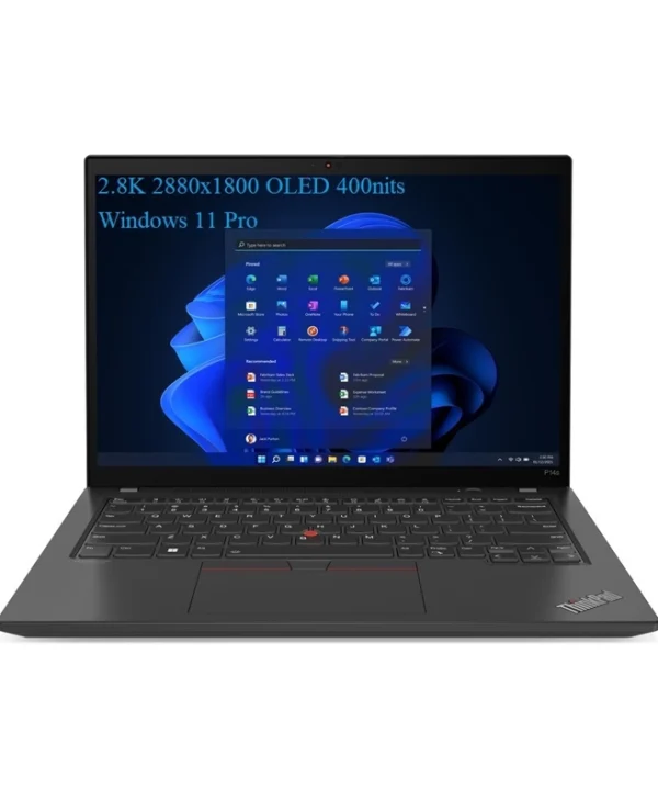 Lenovo ThinkPad P14s Gen 4 14" OLED (i5-1340P/32GB/512GB SSD/W11 Pro) Villi Black (UK Keyboard)