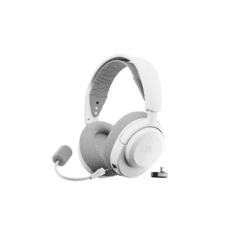 SteelSeries Arctis Nova 3X Over Ear Gaming Headset με σύνδεση Bluetooth / USB Λευκό