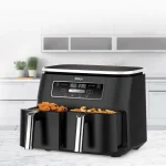Ninja Foodi Dual Zone Air Fryer με Διπλό Αποσπώμενο Κάδο 7.6lt Μαύρο AF200EU - Image 2