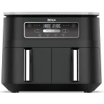 Ninja Foodi Dual Zone Air Fryer με Διπλό Αποσπώμενο Κάδο 7.6lt Μαύρο AF200EU - Image 3