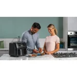 Ninja Foodi Dual Zone Air Fryer με Διπλό Αποσπώμενο Κάδο 7.6lt Μαύρο AF200EU - Image 4