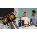 Ninja Foodi Dual Zone Air Fryer με Διπλό Αποσπώμενο Κάδο 7.6lt Μαύρο AF200EU - Image 5