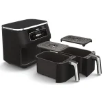 Ninja Foodi Dual Zone Air Fryer με Διπλό Αποσπώμενο Κάδο 7.6lt Μαύρο AF200EU - Image 7