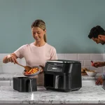 Ninja Foodi Dual Zone Air Fryer με Διπλό Αποσπώμενο Κάδο 7.6lt Μαύρο AF200EU - Image 8