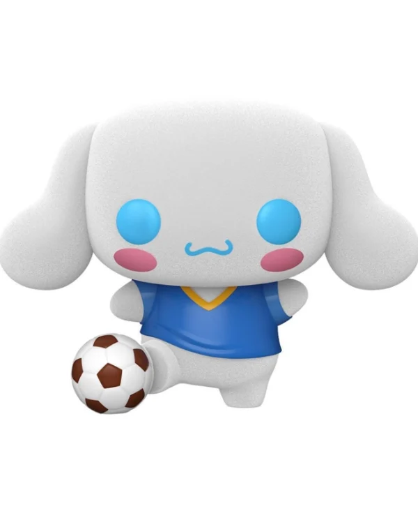 Funko Pop! Sports: Sanrio - Cinnamoroll With Soccer Ball 86 Flocked Special Edition