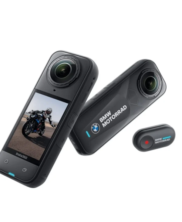 Insta360 Remote Action Camera 8K Bmw Motorrad Edition με Οθόνη και Wi-Fi Μαύρη