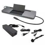 i-tec USB-C Docking Station με HDMI/DisplayPort 4K PD Ethernet και σύνδεση 3 Οθονών Γκρι (C31FLATPRO100) C31FLATPRO100