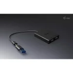 i-tec USB-A / USB-C Docking Station με HDMI 4K και σύνδεση 2 Οθονών Μαύρο (CADUAL4KHDMI) CADUAL4KHDMI - Image 3