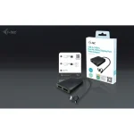 i-tec USB-A / USB-C Docking Station με DisplayPort 4K και σύνδεση 2 Οθονών Μαύρο (CADUAL4KDP) CADUAL4KDP - Image 4