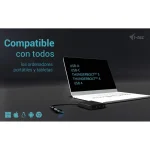 i-tec USB-A / USB-C Docking Station με DisplayPort 4K και σύνδεση 2 Οθονών Μαύρο (CADUAL4KDP) CADUAL4KDP - Image 6