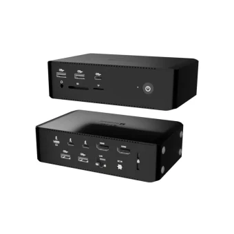 i-tec Thunderbolt 5 Docking Station με HDMI 4K PD Ethernet και σύνδεση 4 Οθονών Μαύρο (TB5QUATTRODOCKPD) TB5QUATTRODOCKPD