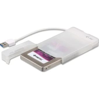 i-tec Mysafe Easy Θήκη για Σκληρό Δίσκο 2.5" SATA III με σύνδεση USB3.0 σε Διάφανο χρώμα