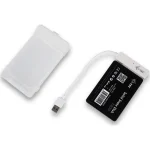 i-tec Mysafe Easy Θήκη για Σκληρό Δίσκο 2.5" SATA III με σύνδεση USB3.0 σε Διάφανο χρώμα - Image 3