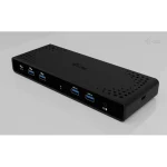 i-tec USB-C Docking Station με HDMI/DisplayPort 4K PD Ethernet και σύνδεση 2 Οθονών Μαύρο (CADUA4KDOCKPDB100) CADUA4KDOCKPDB100 - Image 2