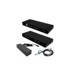 i-tec USB-C Docking Station με HDMI/DisplayPort 4K PD Ethernet και σύνδεση 2 Οθονών Μαύρο (CADUA4KDOCKPDB100) CADUA4KDOCKPDB100 - Image 4