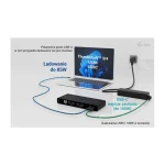 i-tec USB-C Docking Station με HDMI/DisplayPort 4K PD Ethernet και σύνδεση 2 Οθονών Μαύρο (CADUA4KDOCKPDB100) CADUA4KDOCKPDB100 - Image 10