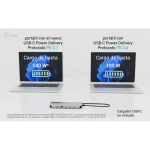 i-tec USB-C Docking Station με HDMI 4K PD Ethernet και σύνδεση 2 Οθονών Ασημί (C31NANOTRIPLEDOCKPD) C31NANOTRIPLEDOCKPD - Image 6