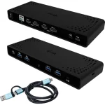 I-tec I-tec Universal Dual 4k Display Station Docking 2xdp 2xhdmi Lan Audio Power Delivery 85w 14176914 8595611707100