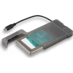 i-tec MySafe Θήκη για Σκληρό Δίσκο 2.5" SATA III με σύνδεση USB3.0 σε Διάφανο χρώμα
