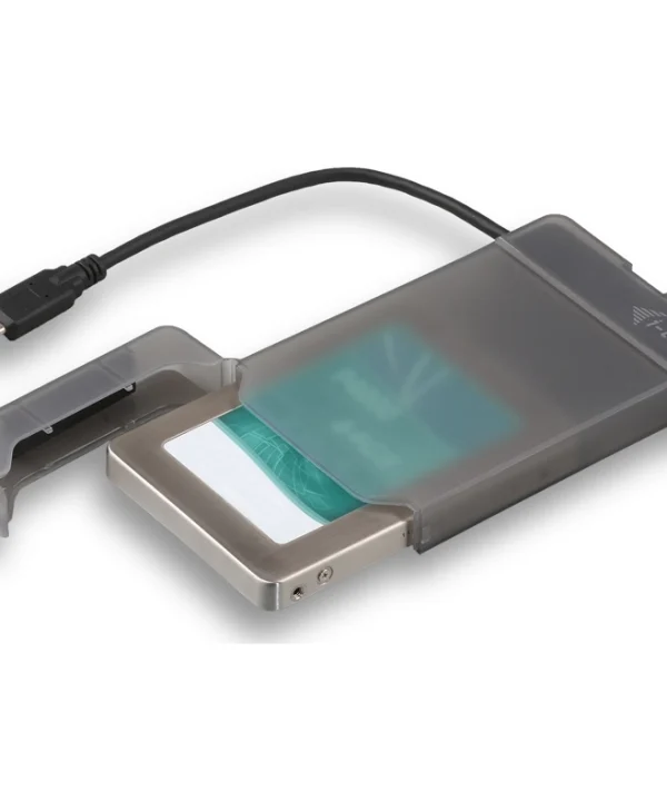 i-tec MySafe Θήκη για Σκληρό Δίσκο 2.5" SATA III με σύνδεση USB3.0 σε Διάφανο χρώμα