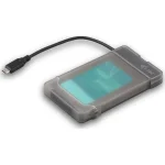 i-tec MySafe Θήκη για Σκληρό Δίσκο 2.5" SATA III με σύνδεση USB3.0 σε Διάφανο χρώμα - Image 2