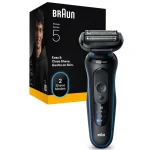 Braun Series 5 2087840 Ξυριστική Μηχανή Προσώπου Επαναφορτιζόμενη
