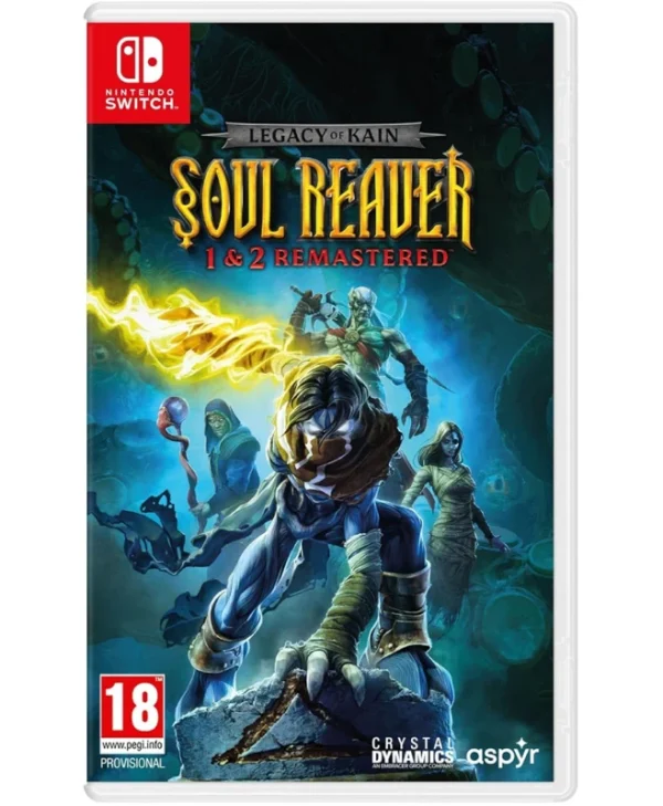 Legacy of Kain: Soul Reaver 1 & 2 Remastered Switch Game
