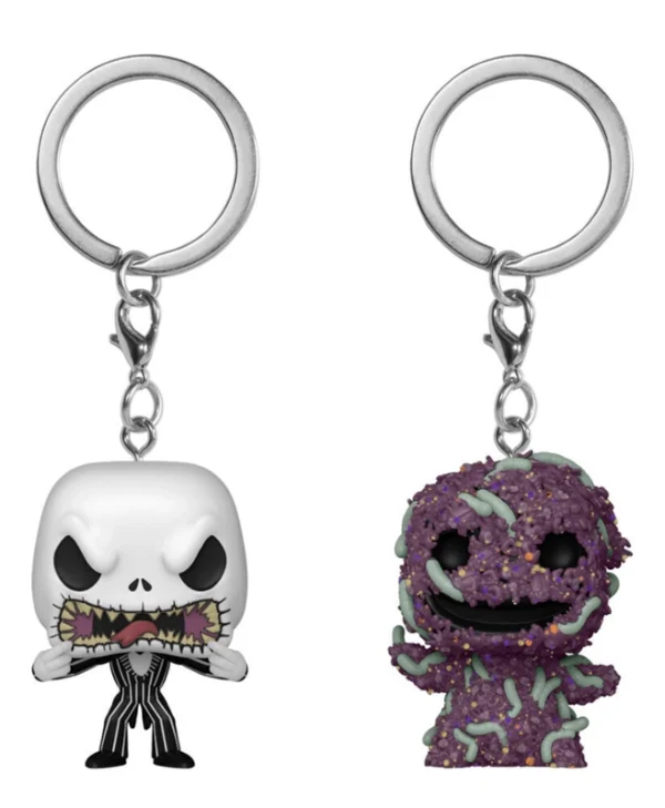 Funko Pocket Pop! Keychain Movies: Nightmare Before Christmas - Jack Skellington & Oogie Boogie 2τμχ