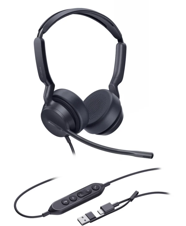 Yealink Dual Uc Usb-c/a VOIP Headset (1308215) 1308215