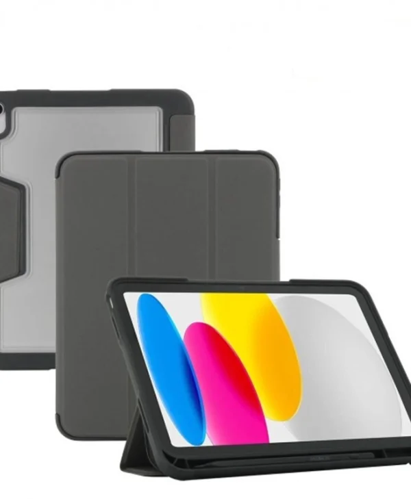 Mobilis Flip Cover Ανθεκτική με Πληκτρολόγιο Γκρι (iPad 11" 2025, iPad 10.9)