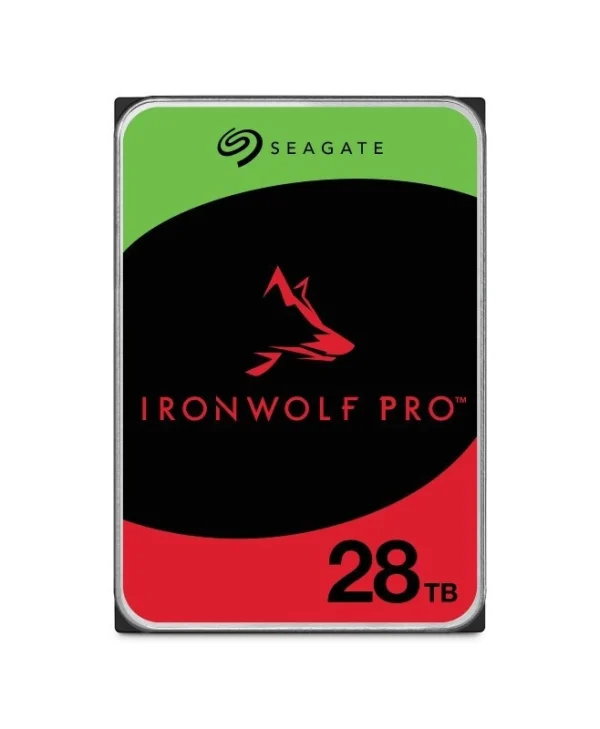 Seagate Ironwolf Pro 28TB HDD Σκληρός Δίσκος 3.5" SATA III 7200rpm με 256MB Cache για NAS