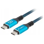 Lanberg USB 2.0 Cable USB-C male - USB-C 240W Μαύρο 1.5m
