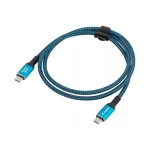 Lanberg USB 2.0 Cable USB-C male - USB-C 240W Μαύρο 1.5m - Image 3