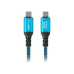 Lanberg USB 2.0 Cable USB-C male - USB-C 240W Μαύρο 1.5m - Image 5