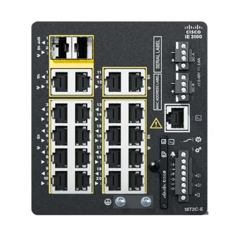 Cisco IE-3100-18T2C-E Managed L2 Switch με 18 Θύρες Gigabit (1Gbps) Ethernet IE-3100-18T2C-E