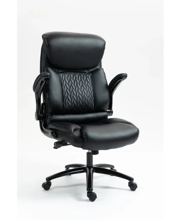Καρέκλα Γραφείου με Μπράτσα Black Active Jet