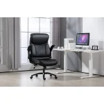 Καρέκλα Γραφείου με Μπράτσα Black Active Jet - Image 2