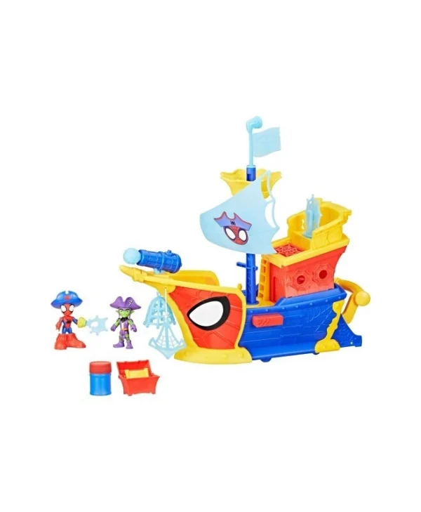 Φιγούρα Δράσης Spidey And His Amazing Friends Webs Ahoy Bubble Ship για 3+ ετών Ετών 7.6εκ.