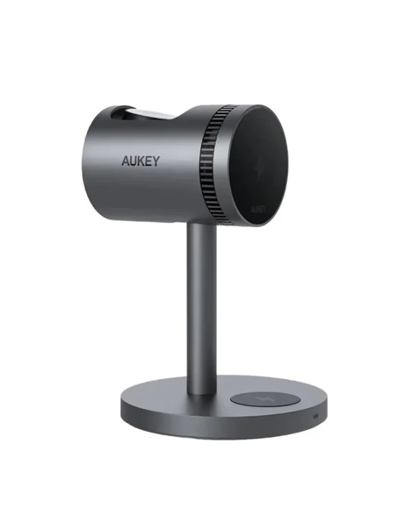 Aukey Ασύρματος Φορτιστής Qi2 Γκρι (LC-MC311A MagFusion) LC-MC311A