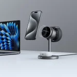 Aukey Ασύρματος Φορτιστής Qi2 Γκρι (LC-MC311A MagFusion) LC-MC311A - Image 2