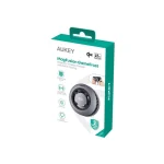 Aukey Ασύρματος Φορτιστής Qi2 15W Γκρι (LC-G10 MagFusion) LC-G10 - Image 5
