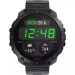 Polar Grit X2 Pro + Heart Rate Belt Stainless Steel 49mm Αδιάβροχο Smartwatch με Παλμογράφο (S/L Black Silicone Strap) - Image 4