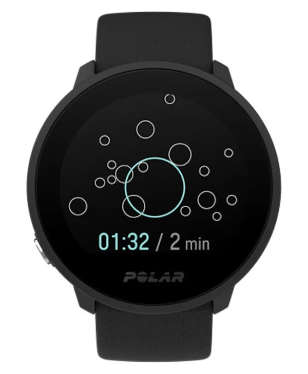 Polar Unite Αδιάβροχο Smartwatch με Παλμογράφο (Μαύρο)