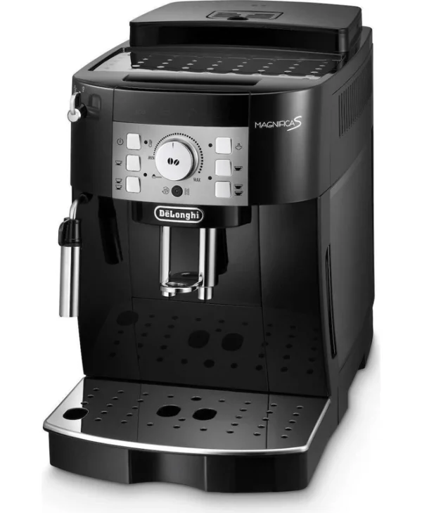 De'Longhi Magnifica Αυτόματη Μηχανή Espresso 1450W Πίεσης 15bar με Μύλο Άλεσης Μαύρη